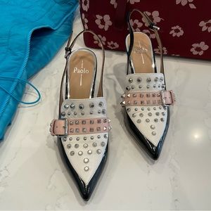 Like new LINEA PAOLO  Cecilia Slingback Pump.